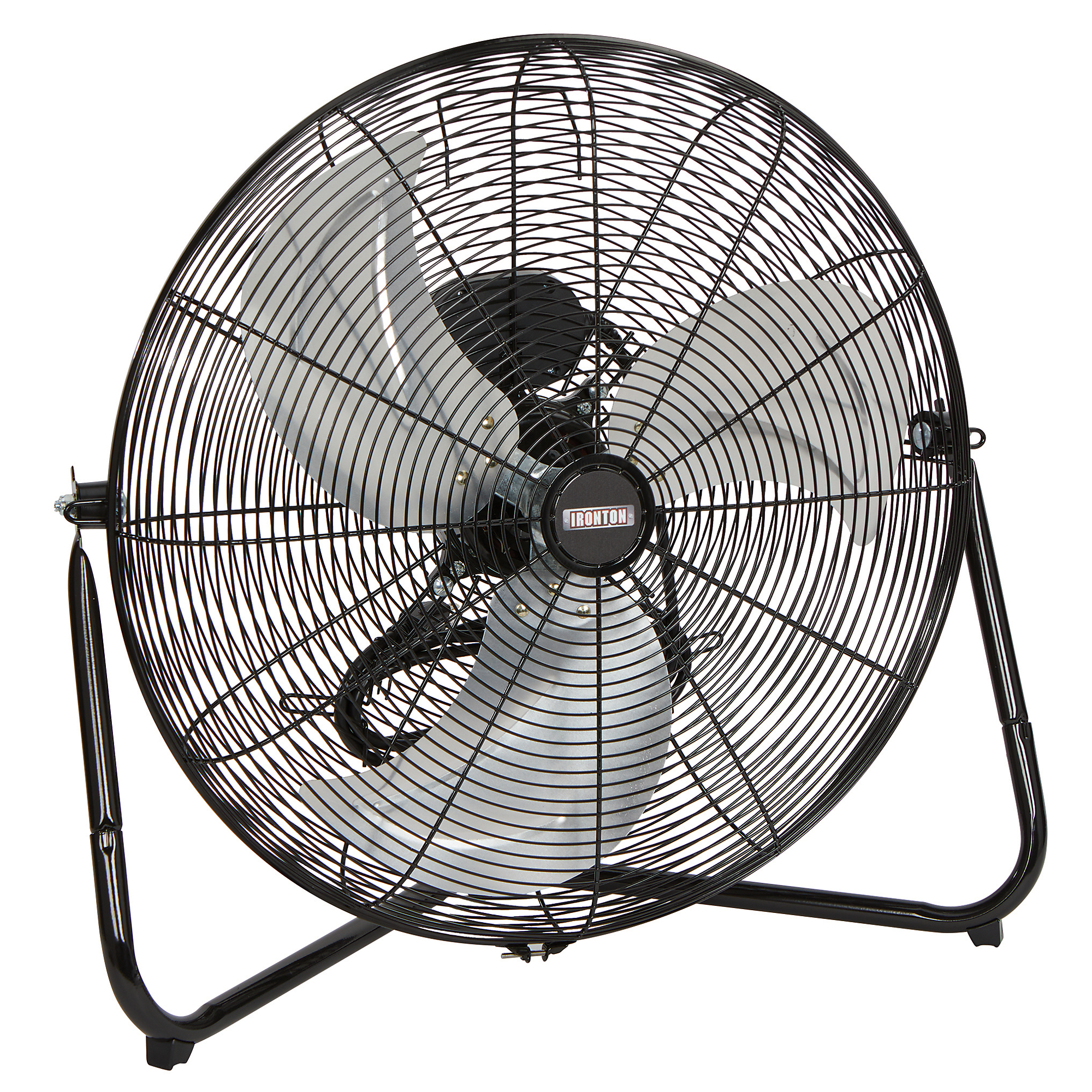 Ironton 20in. High-Velocity Indoor Floor Fan, 3600 CFM, 120 Volts, 3 Speeds